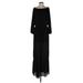 Three Eighty Two Casual Dress - Popover: Black Dresses - Women's Size Small