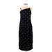 Urban Outfitters Casual Dress - Midi: Black Polka Dots Dresses - Women's Size 8