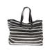 maika Tote Bag: Gray Stripes Bags