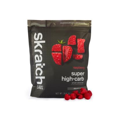 Skratch Labs Super High-Carb Sport Drink Mix Raspberry 840g 8 Serving Bag HCDM-RB-840g