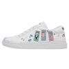 Sneaker DOGO "Ace Sneakers Cats On The Beach Damen Sneaker / Female", Damen, Gr. 38, Normalschaft, weiß, Lederimitat, casual, Schuhe, Vegan
