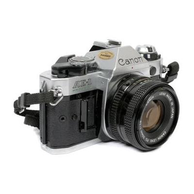 Canon AE-1 Program 35mm SLR Camera with 50mm f/1.8...