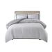 Gracie Mills Christa Striped Reversible Yarn Dyed Poly Microfiber Duvet Cover Set