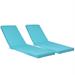 2pcs Outdoor Chair Cushion Replacement Patio Funiture Seat Cushion