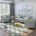 Button Tufted 3 Piece Chair Loveseat Sofa Set for Living Room,Bedroom