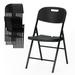 Ukuowu Durable Sturdy Plastic Folding Chair 650lb. Capacity for Events Office Wedding Party Picnic Kitchen Dining
