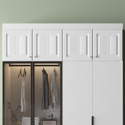 63"W Top Cabinet Maximize Closet Space Overhead Wardrobe Storage Unit