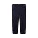 Tom Tailor Plus cropped straight leg pants Damen sky captain blue, Gr. 54-28, Viskose