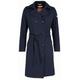 Frieda&freddies Trenchcoat Damen deepnavy, Gr. 38, Baumwolle, mit Gürtel und Reverskragen