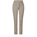 Cecil NOS Style Tracey Washed Damen, Gr. XXL/28, Baumwolle, CECIL Casual Fit Damenhose, Middle Waist, Slim Legs, Joggpants, Tunnelzugband, Taschen