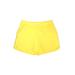 Lands' End Shorts: Yellow Print Bottoms - Women's Size 16 - Stonewash