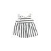 Baby Gap Dress - A-Line: White Stripes Skirts & Dresses - Size 0-3 Month