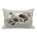 Ambesonne Monstera Quilted Pillowcase Boho Minimalist Floral, Pale Sage Green Blush Polyester in Blue/Brown/Gray | 20 H x 30 W x 1 D in | Wayfair