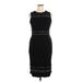 White House Black Market Cocktail Dress - Sheath: Black Dresses - Women's Size 14