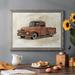 August Grove® Pickup IV - Single Picture Frame Print on Canvas Canvas, Solid Wood in Brown | 26 H x 38 W x 1.5 D in | Wayfair