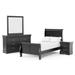 Darby Home Co Higgin 4 Bedroom Set Wood in Black | Twin | Wayfair 30DE23214745476D8DE6BD44B14F2314