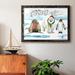 The Holiday Aisle® Arctic Animal Collection A Canvas, Solid Wood in Blue/Red/White | 14 H x 20 W x 1.5 D in | Wayfair