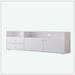 Ebern Designs Eulojia 62.99" W Storage Credenza Wood in White | 20.22 H x 62.99 W x 11.81 D in | Wayfair EC380B52AF2B450F88E496E9AABFF911