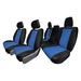 FH Group Neoprene CustomtoFit Seat Covers for 2019 to 2022 Dodge RAM 1500 Full Set Fabric in Blue | 20 H x 26 W x 6 D in | Wayfair
