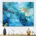Winston Porter And White Cool Water Drip II Canvas, Cotton in Blue | 12 H x 20 W x 1 D in | Wayfair 1BC2314AE4F74F5B8957F9BE26EE8D7F