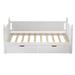 Alcott Hill® Brookelynn Daybed in White | Wayfair 75D43278965349CF90744D573626D5F8