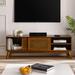 Corrigan Studio® 59 Inch Mid Century Modern Rattan Tv Stand For 65 Inch Tv, Entertainment Cabinet, Media Console For Living Room Bedroom Media Room | Wayfair