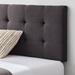 Wade Logan® Audriauna Panel Headboard Upholstered/Linen in Gray/Black | 20.1 H x 78 W x 3 D in | Wayfair A45F8A1E6E3F490DA9426E4F8268003D