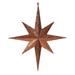 The Holiday Aisle® Glitter Bethlehem Star Ornament Plastic in Orange | 15.75 H x 15.75 W x 3 D in | Wayfair 645625558BC448DBB61A4F7C358823AB