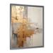 Wrought Studio™ Gold & Beige Soft Fusion I - Abstract Collages Wall Art Living Room Metal | 32 H x 24 W x 1 D in | Wayfair