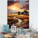 August Grove® Sunset Countryside Farm Bliss On Canvas Print Metal in Yellow | 40 H x 30 W x 1.5 D in | Wayfair C4EBD7806D0740B9905B20B33975C1D8