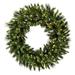 The Holiday Aisle® Bangor Mixed Pine Artificial Christmas Wreath Traditional Faux in Green | 60" H x 60" W x 4" D | Wayfair