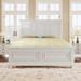 Alcott Hill® Traditional Town & Country Style Pinewood Vintage King Bed in White | Queen | Wayfair 45584A71CAA3465AAF3E5CDB5AE64A4A