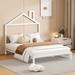 Gracie Oaks Bidal Bed, Metal in White | Wayfair 89B6844E93C941F4B06E4ADB867B7C1D