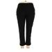 JM Collection Dress Pants - Mid/Reg Rise: Black Bottoms - Women's Size 2X-Large