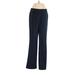 Jones New York Dress Pants - Mid/Reg Rise: Blue Bottoms - Women's Size 4
