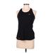 Nike Active Tank Top: Black Activewear - Women's Size Medium