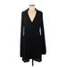 Princess Polly Casual Dress - Sweater Dress: Black Dresses - Women's Size 6