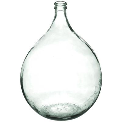 Vase Dame Jeanne - recyceltes Glas - transparent h 56 cm Atmosphera Créateur D'intérieur