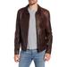 Lightweight Vintage Oil Tanned Unlined Cowhide Leather Trucker Jacket