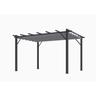 Bricoshop24 - Pergola Alluminio ad Arco a 7 lamburde 400x300x230 Colore Antracite