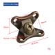 Butterfly Angle Size 90 Degree Right Angle Three-in-one Connector, Cabinet Wardrobe Board Assembly Fasteners, Hardware Accessories