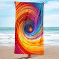 Whirlpool Beach Towel,Beach Towels for Travel, Quick Dry Towel for Swimmers Sand Proof Beach Towels for Women Men Girls Kids, Cool Pool Towels Beach Accessories Absorbent Towel