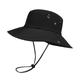 Men's Bucket Hat Sun Hat Fishing Hat Boonie hat Hiking Hat Black Orange Polyester Travel Beach Outdoor Vacation Plain UV Sun Protection Sunscreen