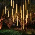 Meteor Shower Lights Outdoor, 20 Inches 8 Tubes 240 LED Snowfall Lights, Waterproof Meteor Christmas Lights Outdoor, Hanging Falling Rain Lights for Tree Bushes Holiday Christmas Decoration