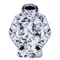 MUTUSNOW Men's Ski Jacket Snow Jacket Outdoor Winter Waterproof Windproof Warm Skiing Jacket for Skiing Snowboarding Winter Sports / Fashion