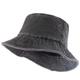 Men's Bucket Hat Sun Hat Fishing Hat Boonie hat Hiking Hat Black White Poly / Cotton Blend Streetwear Stylish Casual Outdoor Daily Going out Plain UV Sun Protection Sunscreen Quick Dry Lightweight