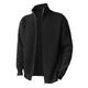 Men's Cardigan Sweater Zip Sweater Ribbed Cropped Plain Stand Collar Warm Ups Modern Contemporary Casual Daily Wear Clothing Apparel Fall Winter Black White M L XL