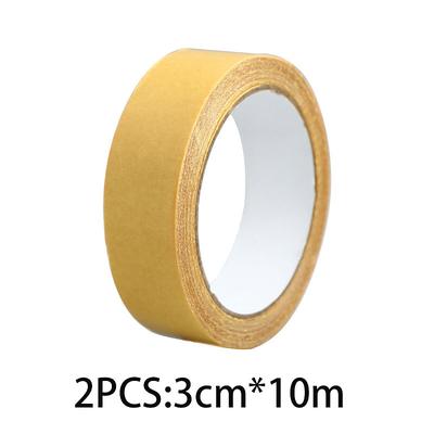 2PCS Cloth-based Double-Sided Tape: High-Adhesive, Ideal for Wedding Red Carpet, Non-Slip Rug Gripper, Floor Mat Fixation with Strong Glue