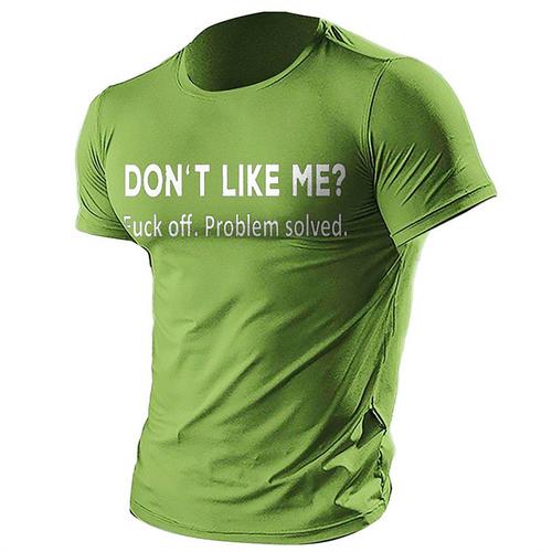 Men's Letter I'm a Multitasker T Shirt Casual Style Cotton Short Sleeve Graphic Shirt Black 1 White 1 Green 1# Comfortable Tee Vacation Casual Fashion Designer Clothing