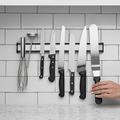 Magnet Magnetic Stainless Steel Tool Holder Wall-mounted Non-perforated Storage Rack Strong Magnetic Kitchen Knife Kitchen Knife Magnet